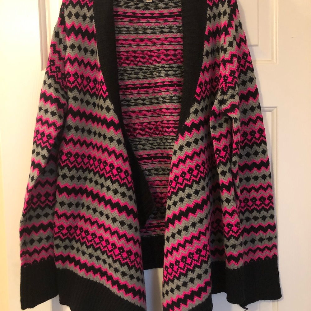 Open Front Cardigan